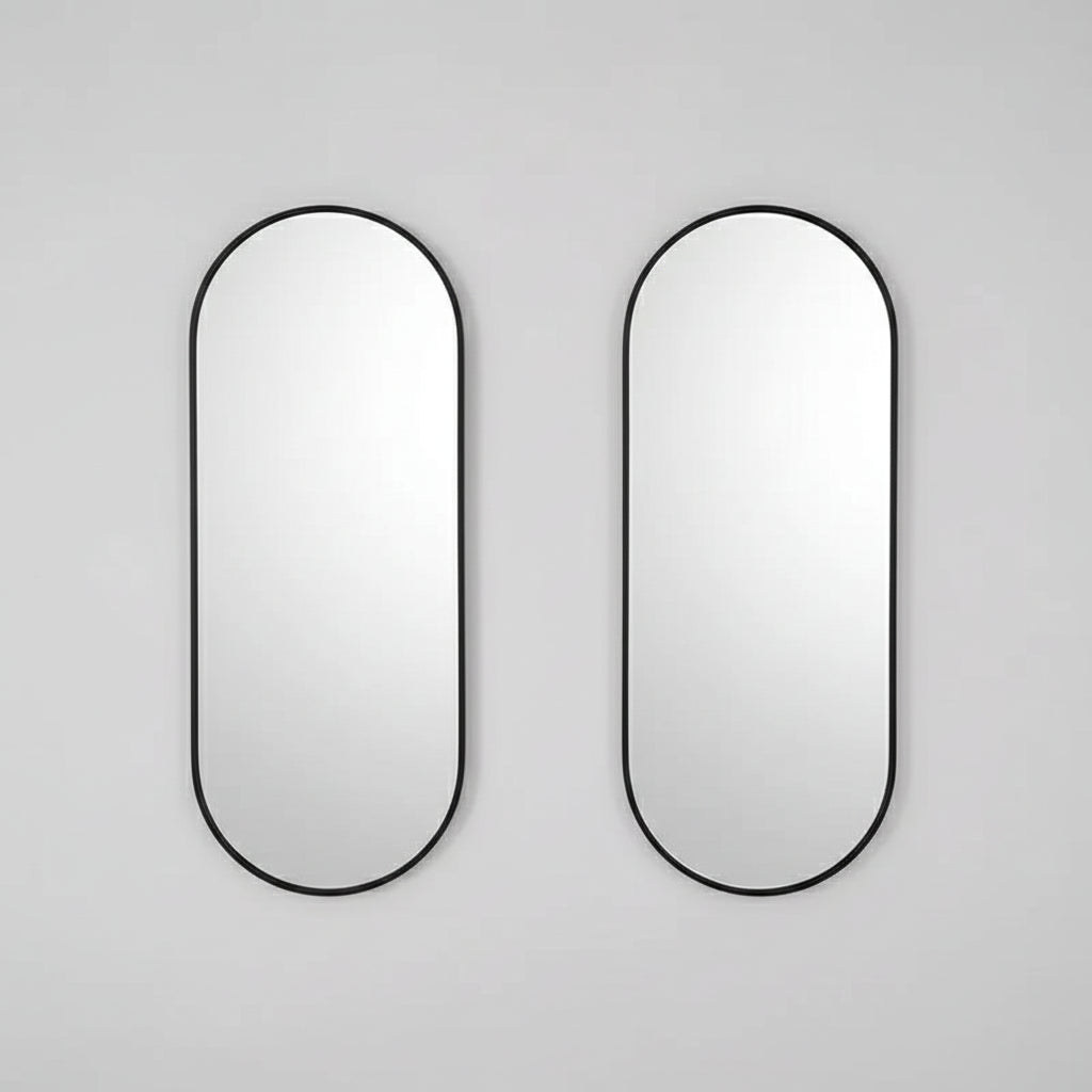 Miroir ovale 40 × 100 cm